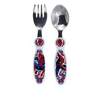 Spider-Man Children's Stainless Steel Fork and Spoon Set of 2