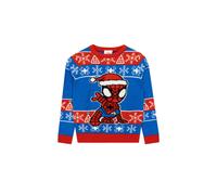 Spider-Man Christmas Jumper Marvel Blue 9-10 Years