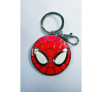 Spider-Man Circle Logo Metal Keychain
