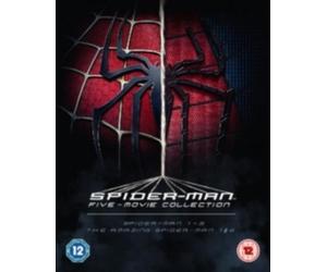 SPIDER-MAN COMPLETE 5-FILM BOXSET - Region B Blu Ray BRAND NEW