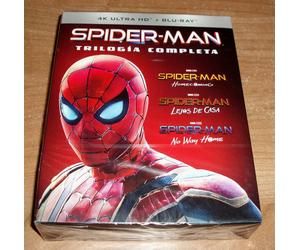 Spider-Man Complete Trilogy 4K UHD + Blu-Ray Action Adventures 6 Discs A-B-C