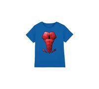 Spider Man Costume Kids T-Shirt Royal | Size: 7-8 Years Spider Man Royal 7-8 Years
