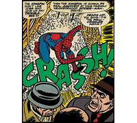 Spider-Man Crash 60x80cm Canvas Print, Multi-Colour