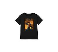Spider Man Creeping Venom Kids T-Shirt Black | Size: 5-6 Years Spider Man Black 5-6 Years