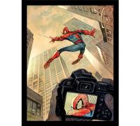 Spider-Man Daily Bugle Framed Poster Spider-Man Multicolor