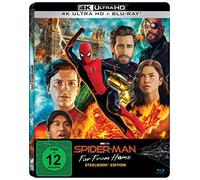 Spider-Man: Far from Home - Steelbook (4K Ultra HD) ) (+ Blu-ray 2D) [2019] [Region A & B & C]