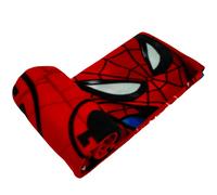 Spider-Man Fleece Blanket - Soft 100% Polyester - Red, Web-Sling Image - Official Licensed TM-04759 - 140cm x 100cm