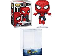Spider-Man: Funk o Pop! Vinyl Figure Bundle with 1 Compatible 'ToysDiva' Graphic Protector (593 - 46952 - B)
