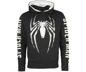Spider-Man Game logo Hoodie black grey L