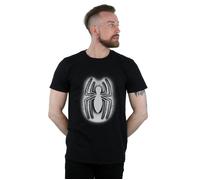 Spider-Man Graffiti Logo T-Shirt Marvel Black M