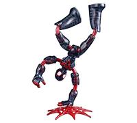 Spider-Man Hasbro Marvel Bend and Flex Missions Miles Morales Space Mission Figure, 15-cm-scale Bendable Toy for Ages 4 and Up, Multicolor, F3844