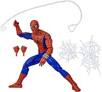 Spider-Man Hasbro Marvel Legends Series 60th Anniversary Japanese 6-inch Action Figures, 6 Accessories, F3459, Multicolor