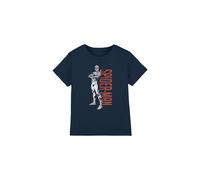 Spider Man Hero Stance Kids T-Shirt Navy | Size: 12-13 Years Spider Man Navy 12-13 Years