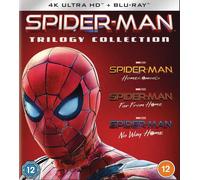 Spider-Man Triple: Home Coming, Far from Home & No Way Home - 4K Ultra HD (Includes Blu-ray)