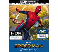 Spider-Man: Homecoming (Limited Edition Steelbook) [4K Ultra HD + Blu-ray + Digital HD]