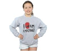Spider-Man I Am Amazing Sweatshirt Marvel Grey 5-6 Years