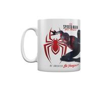Spider-Man Iconic Jump Miles Morales Mug in White Spider-Man White