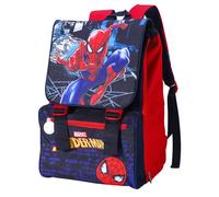 Spider-Man Large Backpack Flap Over Bag Waterproof Rucksack Children