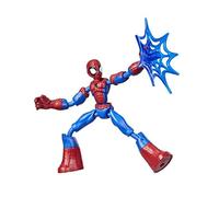 Spider-Man Marvel Bend and Flex Action Figure Toy, 15-cm Flexible Figure, Includes Web Accessory, For Children Aged 6 and Up