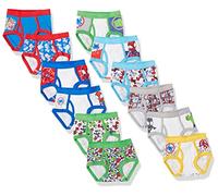SPIDER-MAN Boys' Toddler Exclusive 12-pk Avent Box Spiderman & Superhero Friends Perfect for Gifting & Potty Training, 12-Pack Spidey Multi-Hero Briefs, 2-3 Years (Pack of 12)