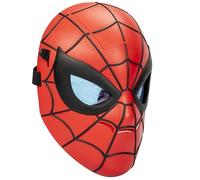 SPIDER-MAN Marvel Glow FX Roleplay Mask For Kids Ages 5+, Super Hero Costume Accessory With Light-Up Lens And Adjustable Strap, Entertainment-Inspired Design