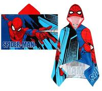 SPIDER-MAN Marvel Hooded Towel Kids Poncho Avengers boys Bath Towel Large Childrens Beach Wrap