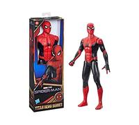 Spider-Man Marvel Titan Hero Series 30-Cm New Black And Red Suit Action Figure Toy, Inspired Movie, For Kids Ages 4 and Up