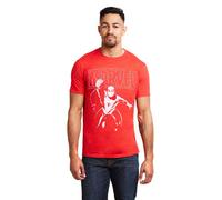 Spider Man Men's Logo Spiderman Swing T-Shirt Red | Size: Medium Spider Man Red M