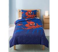 Vanilla Underground Marvel Spiderman Boys Blue Single Duvet Set (One Size)