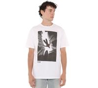Spider Man Men's Spiderman Miles Morales Sky T-Shirt White | Size: Small Spider Man White S
