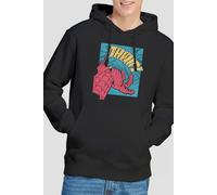 Spider Man Men's Thwip Panel Hoodie Black | Size: Small Spider Man Black S