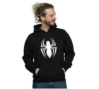 Spider-Man Men's Ultimate Spider Logo Hoodie in Black | Size: 3XL Spider-Man Black 3XL