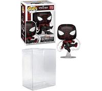 Spider-Man Miles Morales Advanced Tech Suit Pop # 772 Marvel Gamerverse Vinyl Figure (Bundled with EcoTek Protector to Protect Display Box)