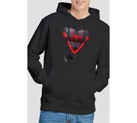 Spider Man Miles Morales Costume Hoodie Black Spider Man Black L