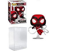 Spider-Man Miles Morales Crimson Cowl Suit Pop # 770 Marvel Gamerverse Vinyl Figure (Bundled with EcoTek Protector to Protect Display Box)