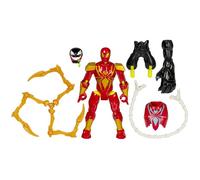 SPIDER-MAN MixMashers Marvel Iron Spider Custom Mix-And-Match Deluxe Action Figure & Accessories, Red