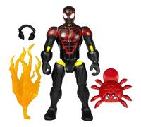SPIDER-MAN MixMashers Marvel Miles Morales Mix-And-Match Action Figure & Accessories, Red With Black Accents