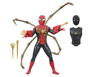 Spider-Man No Way Home Deluxe 13-Inch Action Figure - Sound FX, Suit Upgrades &