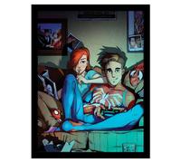 Spider-Man Peter & Mary Framed Poster Spider-Man Multicolor