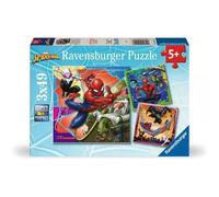 Spider-Man Puzzle - 3x 49 Pieces Jigsaw Puzzle - Brand New Sealed