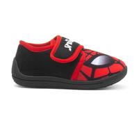 Spider-Man Red Spiderman Slippers Black Boys Kids Light Up Full Easy Fasten SIZE