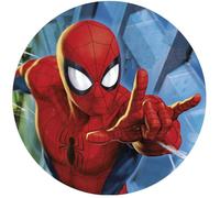 SPIDER-MAN Round 20cm 8 inch Edible WAFER cake topper. Licensed Product. Dekora.