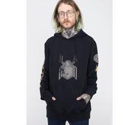 Spider-Man - Spider Acid Wash - Hoodie - black - XXL - 50% Cotton, 50% Polyester,Sweat XXL