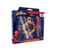 SPIDER-MAN Spider-Man Writing Set, Multi-Colour, Diary Set with Lock and Magic Pen