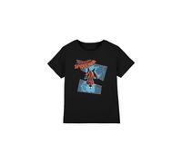 Spider Man Spidey Senses Tingling Kids T-Shirt Black | Size: 12-13 Years Spider Man Black 12-13 Years