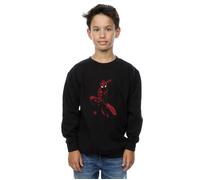 (7-8 Years, Black) Marvel Boys Spider-Man Spidey Shadow Sweatshirt