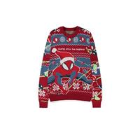 Spider-Man Swing into the holidays Christmas Jumper multicolour L
