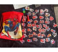 LEXIBOOK, Spider-Man torch light and projector with 3 discs, 24 images, create your own stories, LTC050SP