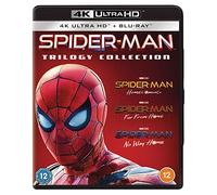 Spider-Man Triple: Home Coming, Far from Home & No Way Home - 4K Ultra HD (Includes Blu-ray)