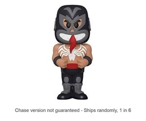 Spider-Man Venom Luchadore Vinyl Soda Chase Ships 1 in 6